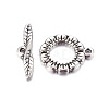Tibetan Style Toggle Clasps LF11359Y-1