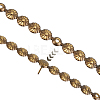 5Bags Flower Iron Decoration Strip FIND-GF0008-41A-AB-5