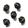 Vintage Style Glazed Ceramic Porcelain Beads PORC-H013-01-13-1