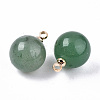 Natural Mixed Gemstone & Glass Charms G-N332-024-4