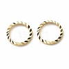 Brass Linking Rings KK-F831-018B-G-RS-2
