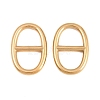 304 Stainless Steel Oval Links Connector Charms STAS-F366-02B-G-1
