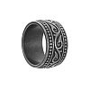 Vintage Totem 304 Stainless Steel Wide Finger Rings for Men FS-WG9BFEA-07-3