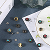 24 Sets 12 Style Alloy Buttons FIND-CP0001-87-4