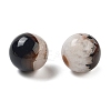 Natural Agate Sphere Beads G-G129-01-2