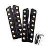 Cowhide Leather Lace-in Boot Zipper Inserts DIY-WH0499-06A-05-7