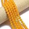 Natural Malaysia Jade Beads Strands G-L645-C01-12mm-23-3