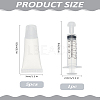 5 Sets DIY Plastic Empty Lipstick Bottle MRMJ-LP0001-21-2