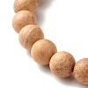 Wood Beads Stretch Bracelet Sets for Girl Women BJEW-JB06766-6