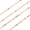 Handmade 304 Stainless Steel Dapped Chains CHS-D026-16E-G-2