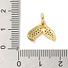 Brass Cubic Zirconia Pendants KK-M278-10G-02-3