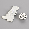 Spray Painted Alloy Brooches JEWB-S011-132-RS-3