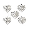 Alloy Rhinestone Pendants ALRI-C007-51P-1