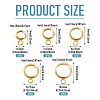 20Pcs 5 Styles 201 Stainless Steel Tube Bails STAS-TADJ0001-04G-4
