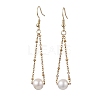 Natural Cultured Freshwater Pearl Dangle Earrings EJEW-JE05936-02-1