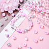 35Pcs 5 Styles Handmade Polymer Clay Beads CLAY-YW0002-11-4
