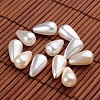 Teardrop Acrylic Imitation Pearl Beads X-OACR-O002-2461-1