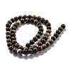 Round Natural Ocean Agate/Ocean Jasper Beads Strands G-L574-02A-2