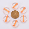 Transparent Acrylic Beads TACR-S154-09A-84-3