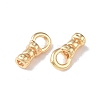 Brass Cord Ends KK-I702-18G-1