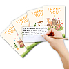 SUPERDANT Thank You Theme Cards and Paper Envelopes DIY-SD0001-01D-3