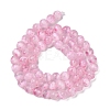 Natural Selenite Beads Strands G-Q162-A01-01B-03-3