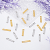 20Pcs 2 Colors 201 Stainless Steel Pendants STAS-DC0014-09-4