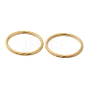Ion Plating(IP) 304 Stainless Steel Plain Band Rings RJEW-I101-01D-G-2