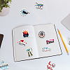 Cartoon DIVE Theme Paper Stickers Set DIY-M031-50-6