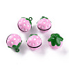 Baking Paint Brass Bell Pendants KKB-S002-012A-1