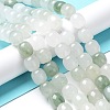 Natural Tianshan Cui Quartzite Beads Strands G-B046-02-2