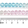 Transparent Painted Glass Beads Strands LS-DGLA-A034-T8mm-A21-3