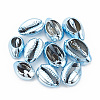 Electroplated Sea Shell Beads SSHEL-S258-06C-1