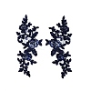 Leaves Polyester Embroidery Ornaments Accessories DIY-WH0281-11D-2