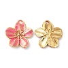 304 Stainless Steel Enamel Pendants X-STAS-K256-17G-03-1