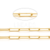 Brass Paperclip Chains CHC-L044-01C-G-1