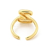 Brass Letter Open Cuff Rings for Women RJEW-G313-01Z-G-3