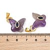 Natural Amethyst Pendants GG-CBA19F2-01G-10-3