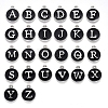 Initial Letter A~Z Alphabet Enamel Charms ENAM-YW0002-01-05P-1