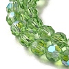 Electroplate Transparent Glass Beads Strands LS-EGLA-A035-T6mm-L09-3