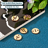 Real 14K Gold Plated Brass Connector Charms KK-TAC0017-04G-01-14