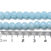 Opaque Glass Beads Stands X-EGLA-A035-P6mm-D10-5