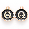 Golden Plated Alloy Charms ENAM-S118-02Q-1