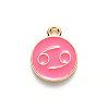 Alloy Enamel Pendants X-ENAM-S124-01A-03D-2