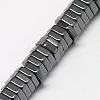 Electroplate Non-magnetic Synthetic Hematite Beads Strands G-J165-2mm-M-4