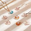 Zinc Alloy Enamel Pendants ENAM-NB0001-13-5