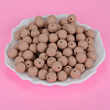 Round Silicone Focal Beads SI-JX0046A-85-3