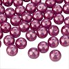 Pearlized Glass Pearl Round Beads HY-PH0001-6mm-058-2