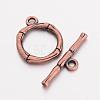 Alloy Toggle Clasps EA9143Y-2