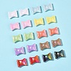 32Pcs UV Plating Rainbow Iridescent Acrylic Beads OACR-FS0002-13-7